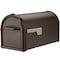 Architectural Mailboxes Mailbox, Rubbed Bronze, Post Mount, Large 5593RZ-CG - alternate 1